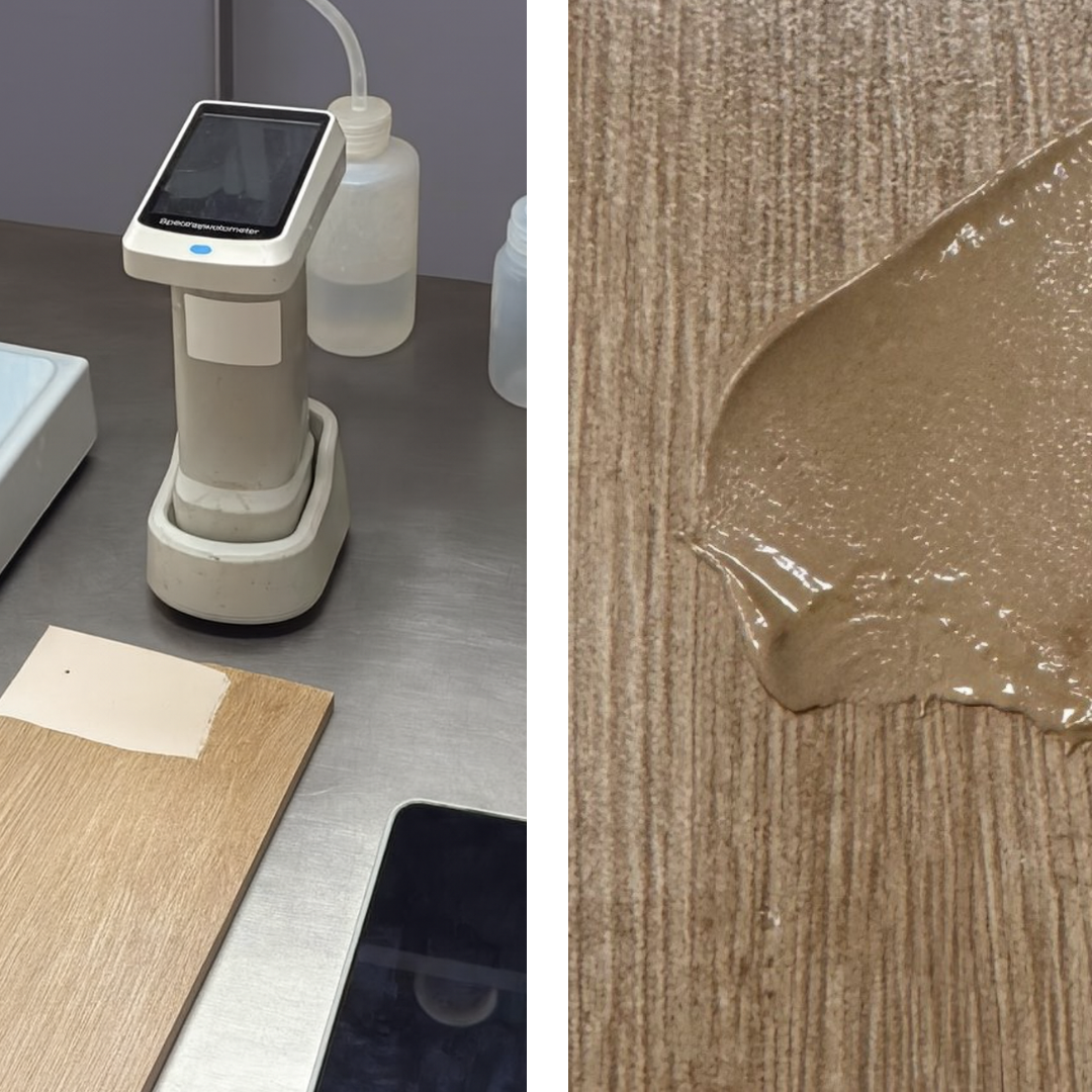 Custom color match example